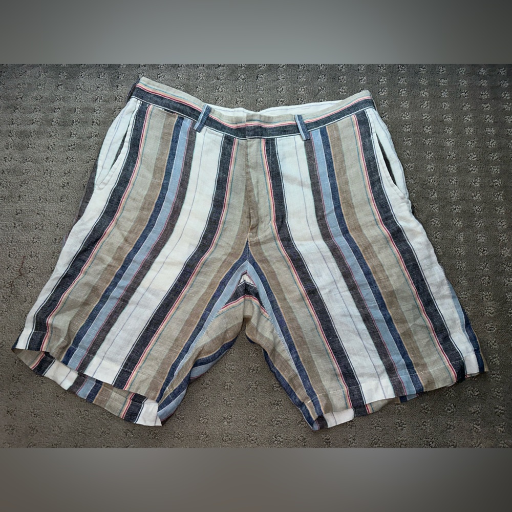 Project Life Creation men’s linen shorts